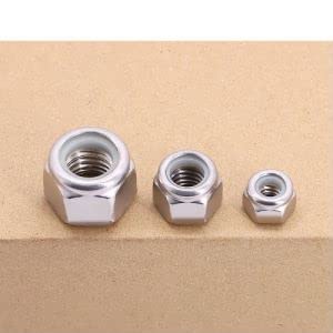 3/4-10 (6 Pcs) Hex Locknuts, Hexagon Head Lock Nuts, 304 Stainless Steel 18/8, Hex Drive, ASME/ANSI B18.6.6