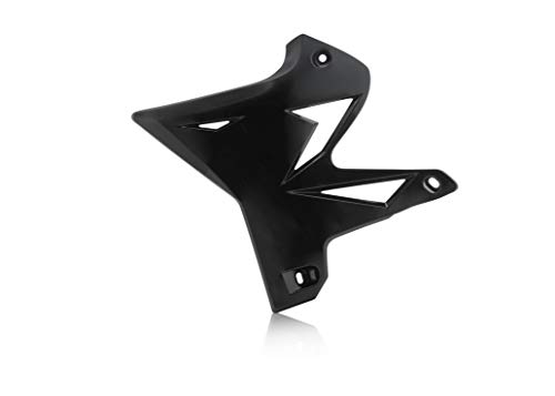 Spoiler radiateur YZ125/250 02/14 noir finition haute résistance