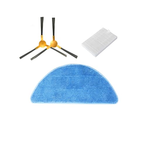 Ersatzset kompatibel mit Blaupunkt Xboost & Xpro – HEPA-Filter 99,97%, Bürsten, Wischmopp, Sieb