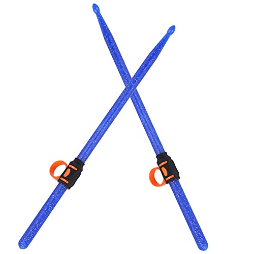 Kit de baquetas para batería y accesorios de percusión plástico miniatura 6