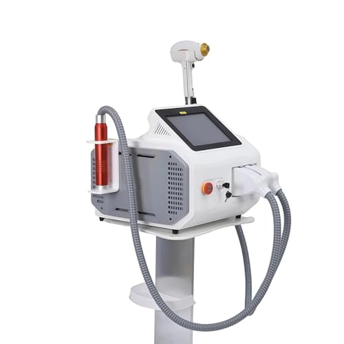 Appareil d'épilation laser diode 2-en-1 de 808 nm pour une épilation définitive + appareil de détatouage laser picoseconde ND:YAG pour l'élimination de la pigmentation