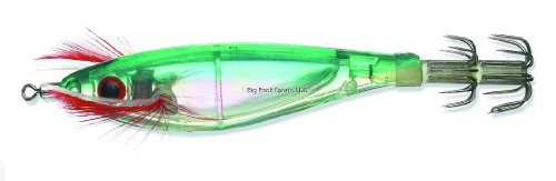 Turlutte Yo-Zuri Ultra Squid Jig verte 4 pouces idéale pour vos sorties de pêche nocturnes