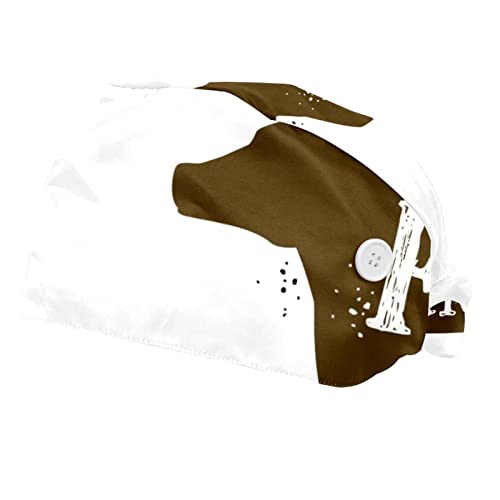 Casquettes de travail ajustables JDEZ contre la sueur | Chapeaux bouffants confort