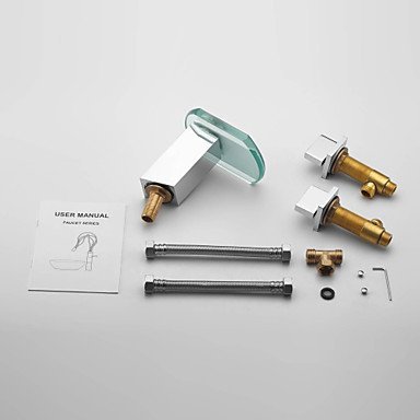 Due maniglie finitura cromata LED idroelettrica