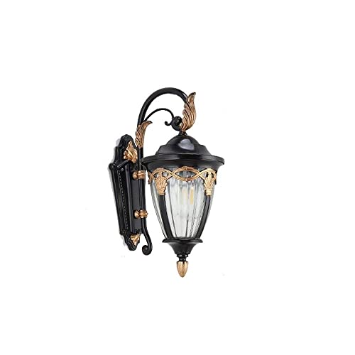 Lumière murale de villa pour arrière-cour et jardin au style Edison