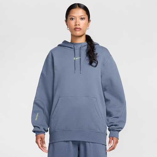 NOCTA Fleece CS Hoodie (Diffused Blue/Diffused Blue/Citron Tint)3