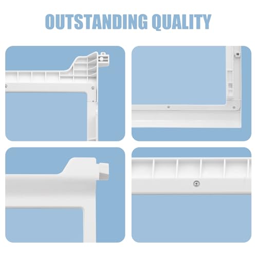WPW10276348 Refrigerator Glass Shelf Compatible With Whirlpool, Kenmore maytag, Amana, Crosley and more, Part Number: W10276348, AP6018411, PS11751713, 1557829, 2309524 - Thumbnail 5