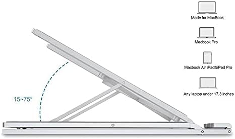 Alloy Model Six Gears Adjustable Lifting Folding Portable Desktop Cooling Computer Stand for Laptop for Notebook