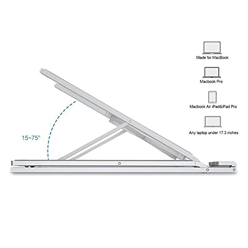Soporte portátil metálico ajustable plegable para laptop miniatura 7