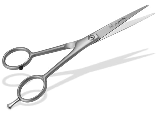 Ciseaux de Coiffure de Solingen Acier Inoxydable Fabriqués en Allemagne avec une surface de coupe tranchante et une microdenture unilatérale pour couper les cheveux 15,24 cm