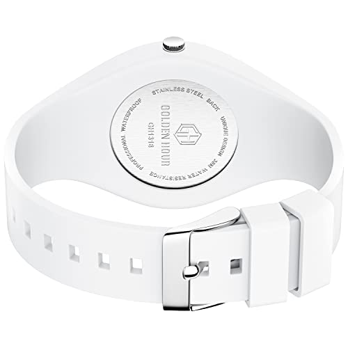 image for GOLDEN HOUR Waterproof Sports Analog Unisex Watches for Nurse Medical 