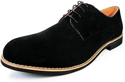 Amazon Parashoe スウェード プレーントゥ ビジネスカジュアルシューズ 黒 ブラック ワイズ3e Eee 27 5cm 28cm 28 0cm 29cm 29 0cm 30cm 30 0cm 大きいサイズ ビッグサイズ 紳士靴 Parashoe ビジネスシューズ