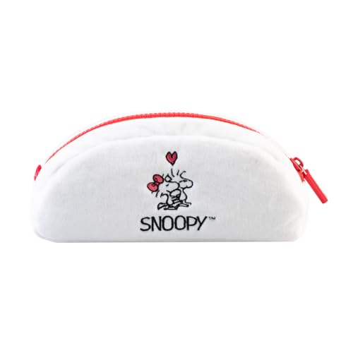 Grupo Erik School Pencil Case - Snoopy Gifts for Dog Lovers | Cute Makeup Bag, Plush Pencil Case, Back to School Supplies, Office Stationery Supplies | I Love You Gifts Under 15 Pounds - Image 2