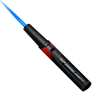 Torch Flame Jet Flame Butaan Jet Opblaasbare Aansteker Sigarenaansteker Verstelbare Vlamaansteker