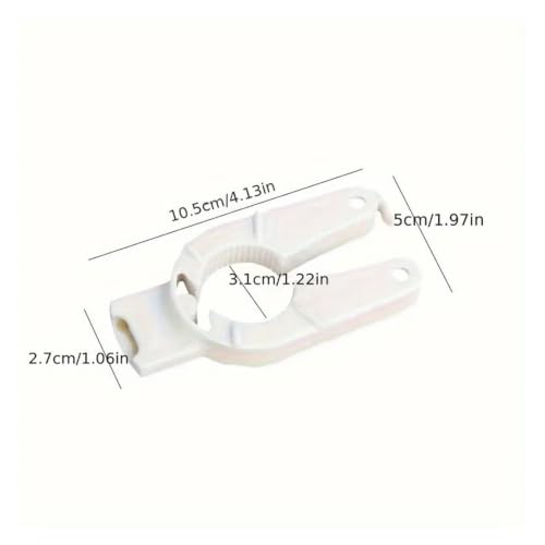 Ouvre-bouteille multifonctionnel blanc universel bocal canette - 6