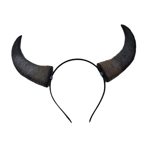 jojomis Devil Headband Horn Headdress Hair Hoop for Cosplay Costume Party Halloween Masquerade