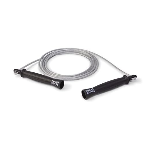 Paffen Sport STAR PVC-Springseil, schwarz, 280 cm lang