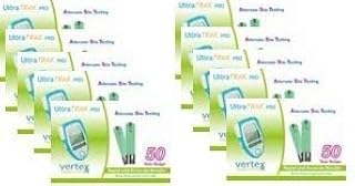 Tulimed Ultra Trak Pro Test Strips 20 Boxes of 50Ct Bundle