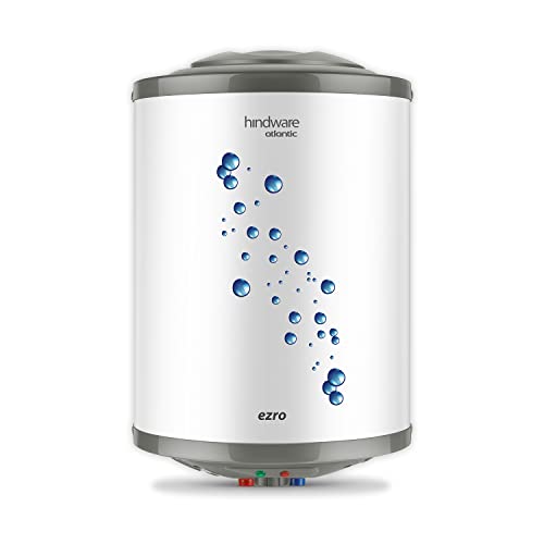 Hindware Atlantic Ezro 15L 5-Star Rated Vertical Storage Heater (Geyser) (White) Hindware Atlantic Ezro 15L 5-Star Rated Vertical Storage Heater (Geyser) (White)