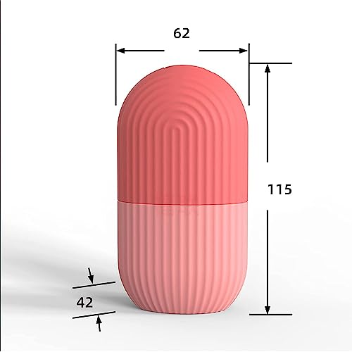 Image of MAYU Ice Face Roller Massager,For Face, Eyes And Neck Naturally Conditioning,De-Puff Eye Bags,Reduce Migraine Pain,Reusable Massage Silicone Ice Mold Kitchen Tool (Multicolor)