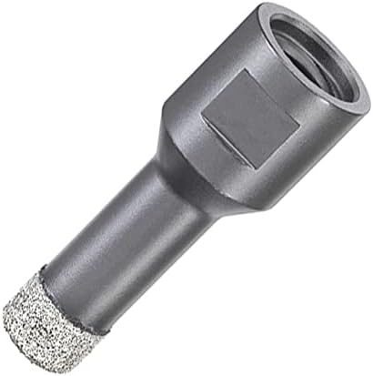 1PC Dry Diamond Brazed Drill Bits Drilling Core Bits Granite Marble Stone M14 Thread Dry Diamond Hole Saw Saw Bit Extension (Color : Natural, Size : 6mm)