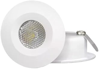 Philips Astra Spot 2-watt LED Spotlight || LED Spotlight for Display || Cutout:35mm || Natural White,Pack of 1-Polycarbonate