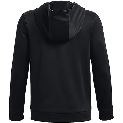 Sweat Under Armour ArmourFleece noir sweat à capuche garçon YS