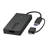 Plugable USB to DisplayPort Adapter - Connect via USB-C or USB 3.0 to Add a 2560x1440 Display – Compatible with Mac M1/M2/M3/M4, Windows, and ChromeOS