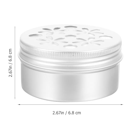 POPETPOP Hundeduft Trainingsbox 80Ml Aluminium Geruchsdose Mit Belüftung Für Nasenarbeit Hunde Suchtraining Und Arbeitsausrüstung