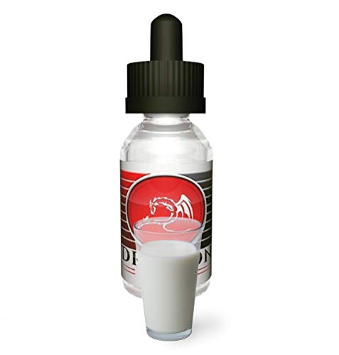 DRAGON Milch DIY eliquid Longfill e-Liquid Shake and Vaape e liquid (70% VG/30% PG, zum Mischen mit Base Liquid für e…