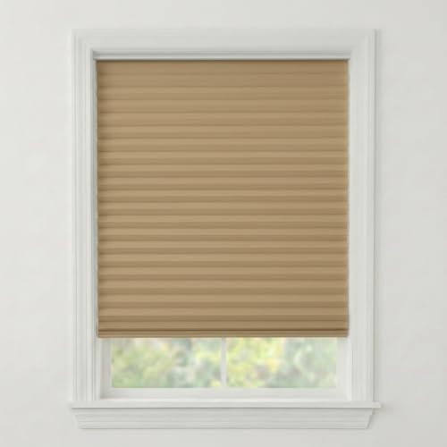 Cordless Cellular Honeycomb Shade, 21 to 72 Wide x 24 to 72 High, Antique Linen, Light Filtering