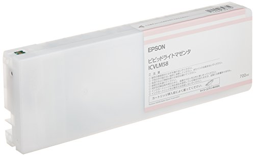 【中古】「非常に良い」セイコーエプソン インクカートリッジ ビビッドライトマゼンタ 700ml (PX-H10000/H8000用) ICVLM58 Amazon.co.jp: セイコーエプソン インクカートリッジ ビビッドライト