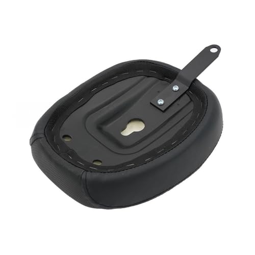 Asiento pasajero trasero de cuero negro para moto Sportster XL883 1200 de 2010 a 2015