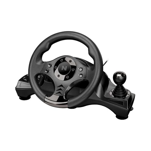 Image of Nitho Drive Pro V16 Racing Wheel & Pedal Set MLT-DP16-K, Compatible with PC /PS3 /PS4 /Xbox1 /Switch