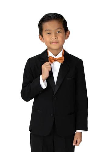 Spring Notion Boys' Milano Crinkle Microfiber Bow Tie3