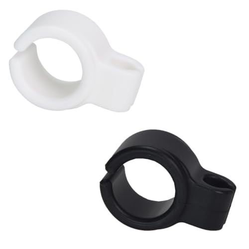 JAWUZ Lot de 2 Cigarette Holder Ring pour femmes et hommes,Silicone,Diamètre 16 mm