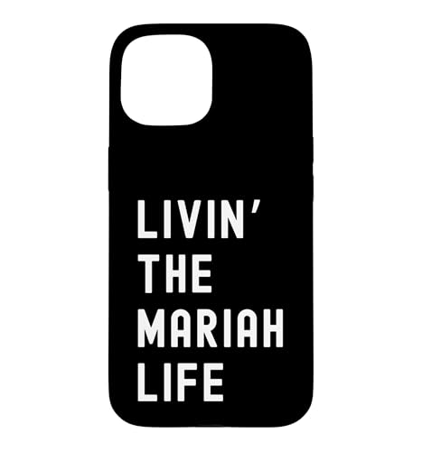Mariah Living The Mariah Life Name Case for iPhone 15