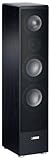 DC-Technologie Canton Ergo 690 DC 3-Wege Bassreflex-Standlautsprecher (170/320 Watt, Bi-Wiring-/Bi-Amping-Anschlussfeld) schwarz (Stück)