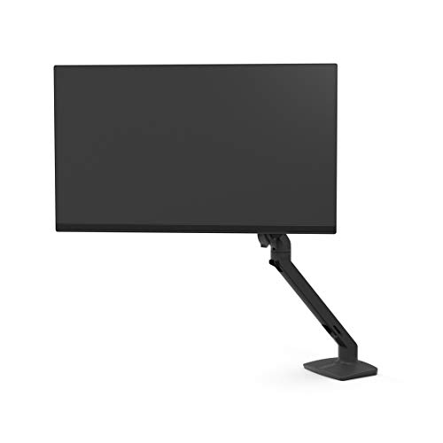 Image of Ergotron - MXV Single Monitor Arm, VESA Desk Mount - for Monitors Up to 34 Inches, 7 to 20 lbs - Matte Black