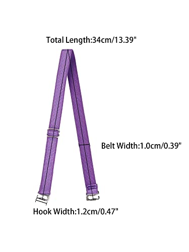 Image of uxcell 2 Pair 10 /12 /15 /18 /20mm Width Stretchable Shoulder Bra Straps Adjustable Elastic Straps for Women