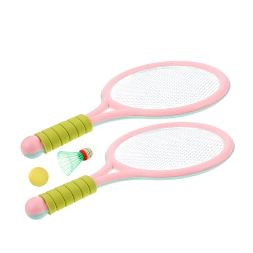 ibasenice Colocar Raqueta de bádminton para Juegos al Aire Libre para Raquetas de bádminton para Raqueta de Tenis Raqueta de bádminton para bebé el plastico