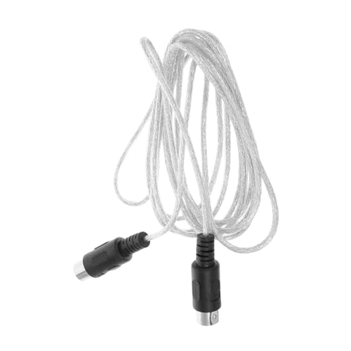 ELAYARD ピン延長ケーブル キーボード有線接続用 安定伝送対応 シンセサイザー 電子ドラム 電子ピアノ用 音楽機器互換性 実用的携帯便利