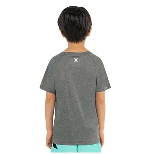 Hurley jongens rash-guard shirt, zwart/icon, 13 Jaren - Image 5