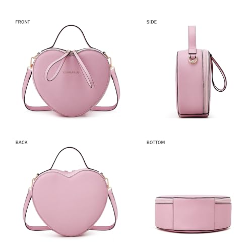 Image of Crossbody Purse for Women Small Crossbody Bags Trendy Vegan Leather with Adjustable Shoulder Straps Gift for Mother Wife Mom
