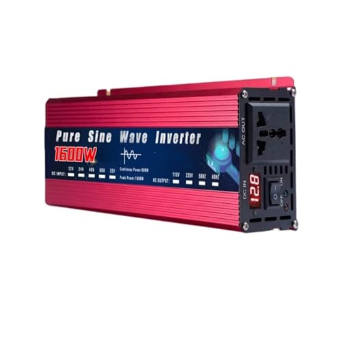 Convertisseur de tension de voiture à onde sinusoïdale pure 1600W