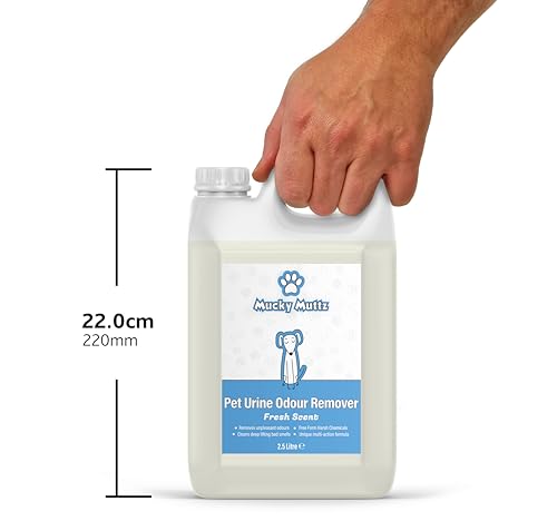 Mucky Muttz - Pet Urine Odour & Stain Remover - Enzyme Cleaner for Dog & Cat Urine, Clear, 2.5 l (Pack of 1) - Image 3