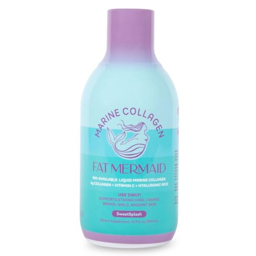 Bioavailable Liquid Marine Collagen Peptides Drink- Hyaluronic Ac...