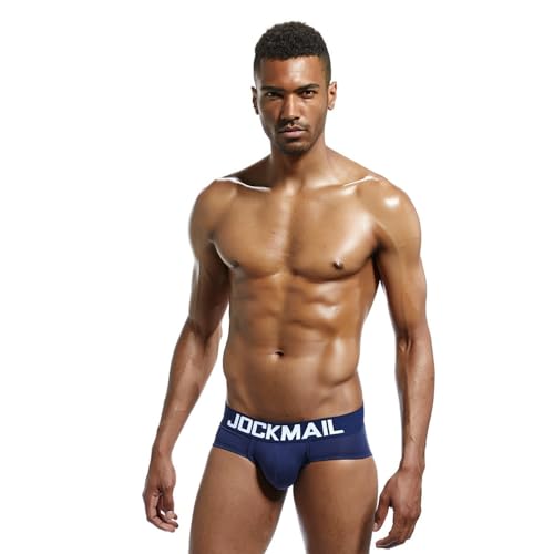 JOCKMAIL Mens Briefs Underwear Mens Cotton Briefs Moisture Wicking Underpants Soft Breathable Men Briefs4