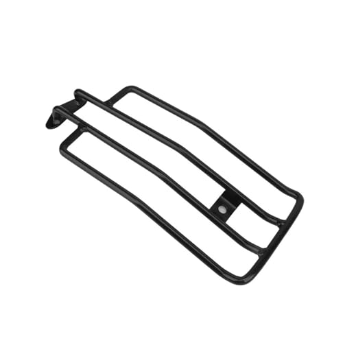 Porte-Bagages en Acier Noir Supérieur pour Sportster Custom et Siège Solo 1985-2003