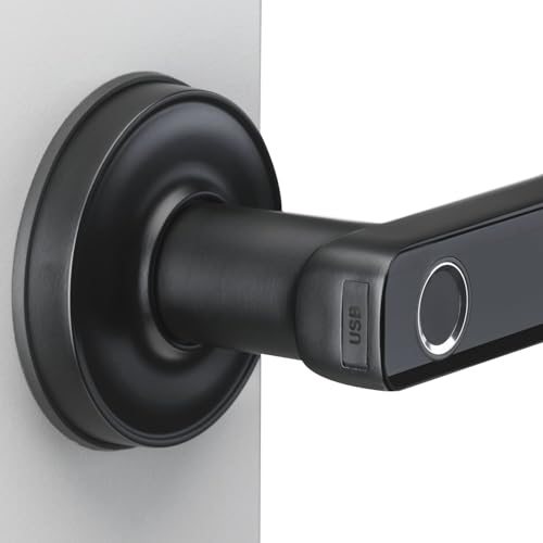 Poignée de porte code numérique et empreinte digitale Office R